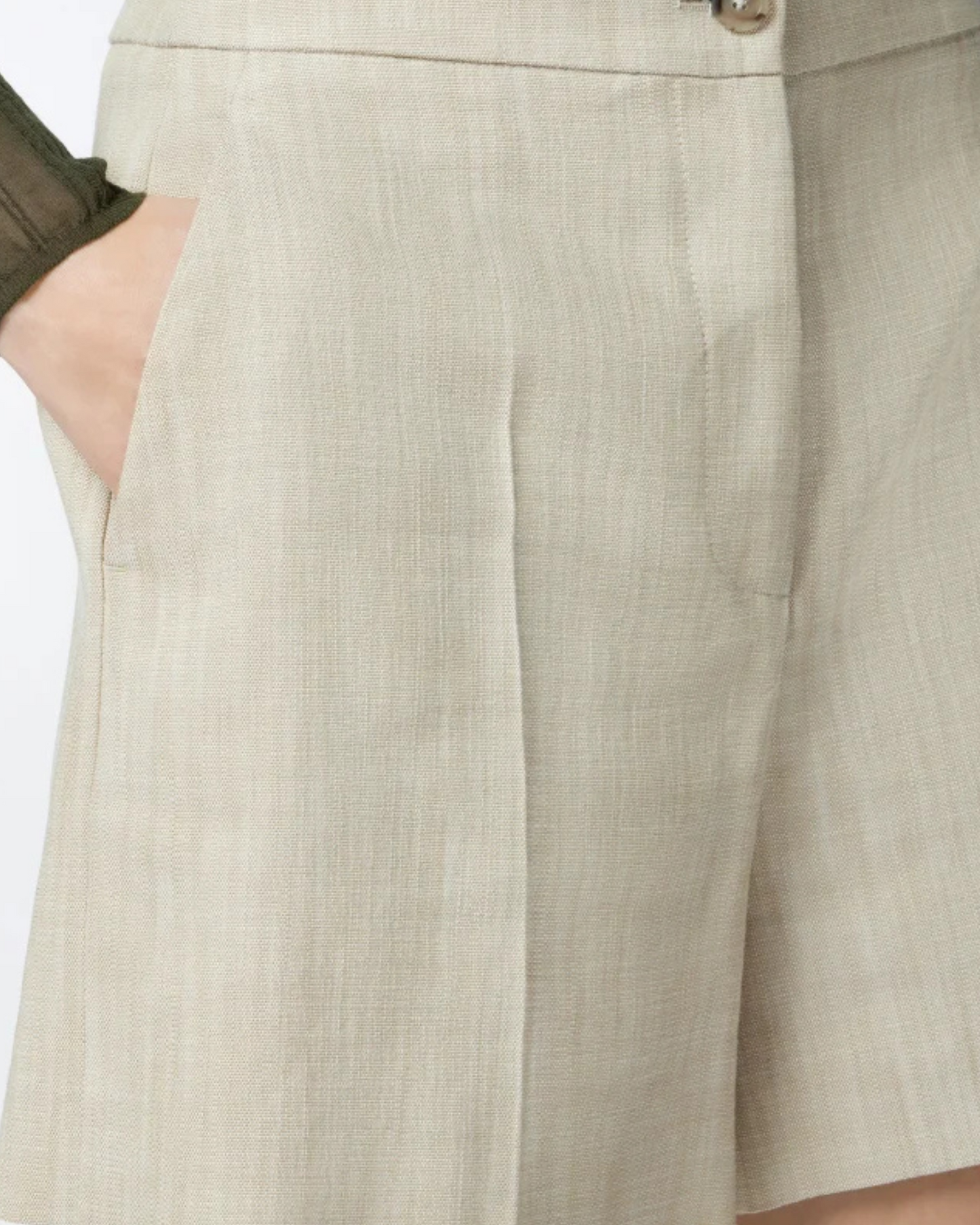 PINKO - Shorts eleganti con tasche sui fianchi