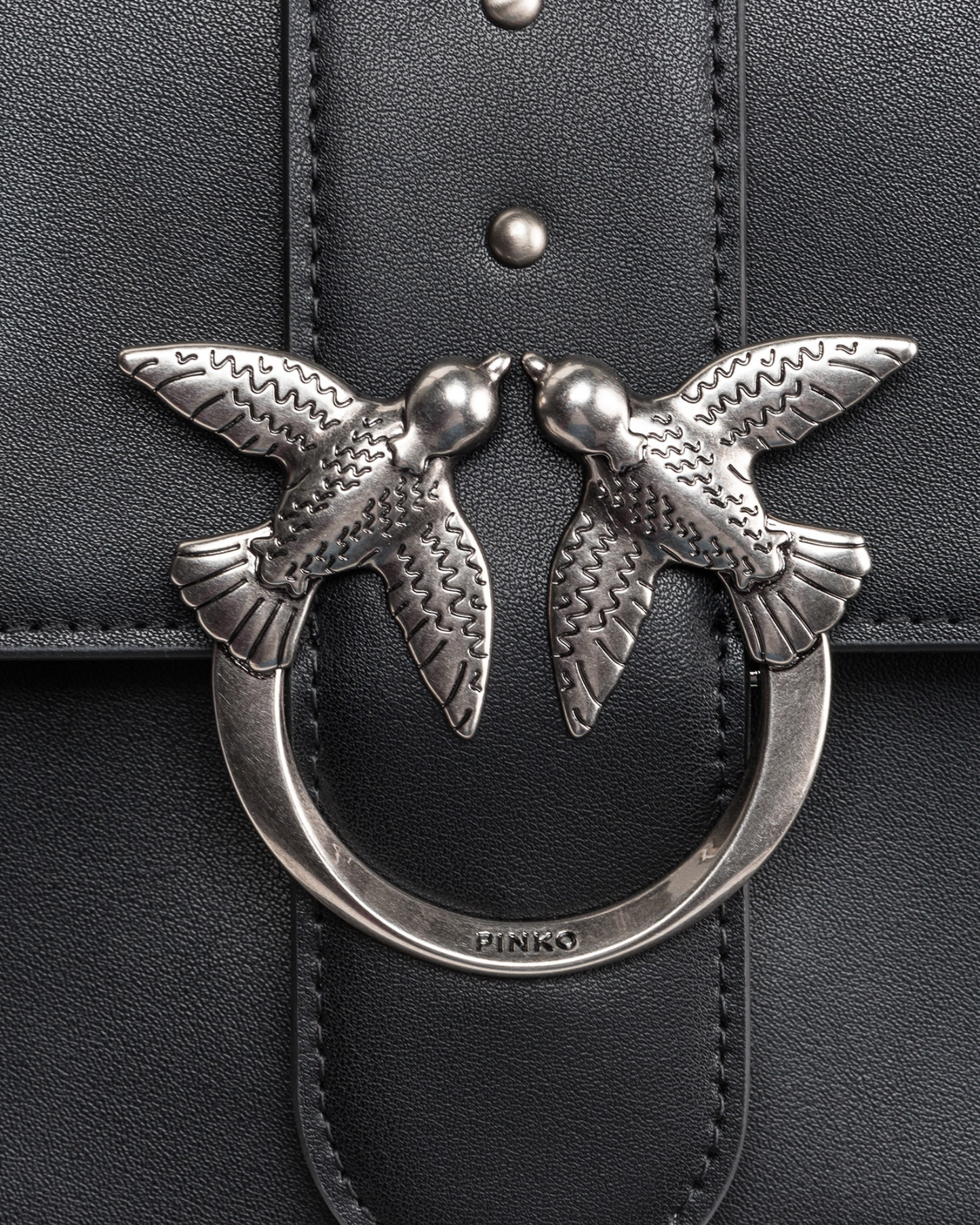 Borsa con tracolla rimovibile icona Love Bag in pelle