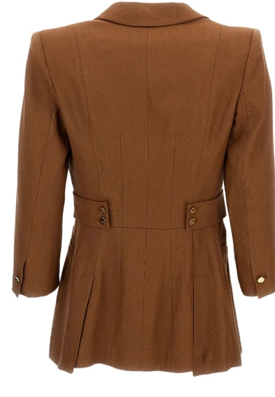 Giacca in misto lino