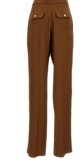 Pantaloni in misto lino