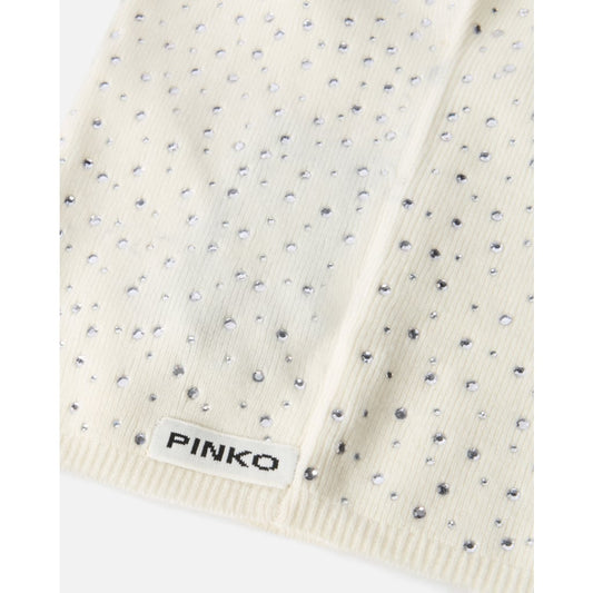 Balaclava con coulisse e strass