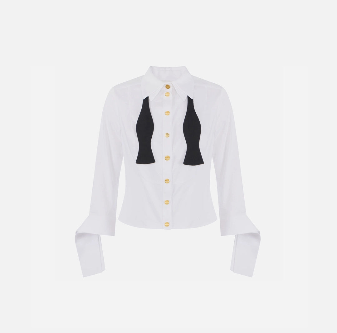 Camicia in popeline di cotone
