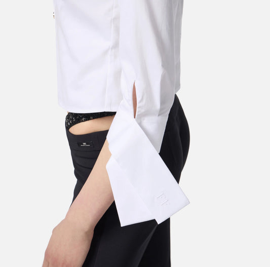 Camicia in popeline di cotone