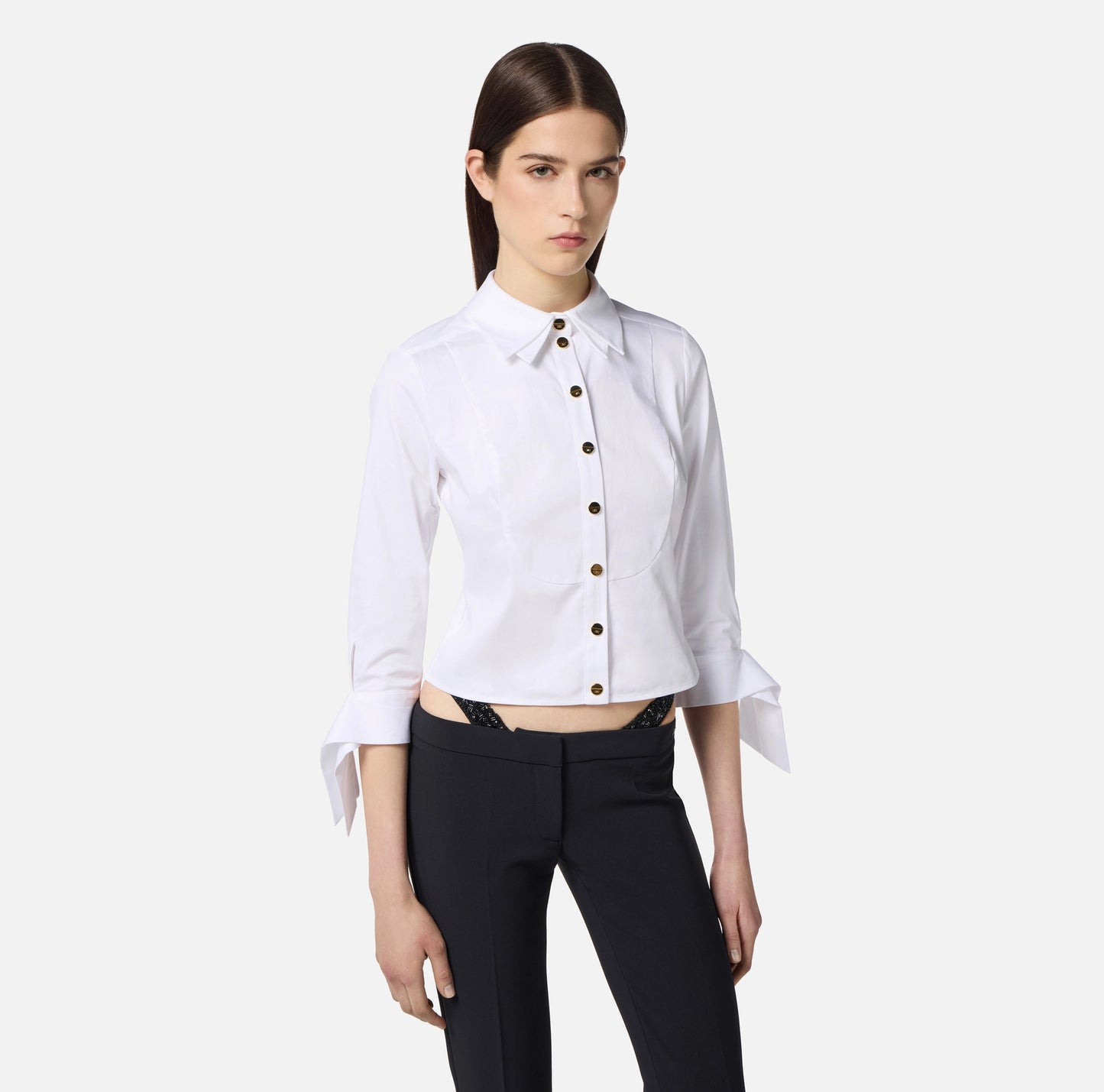 Camicia in popeline di cotone