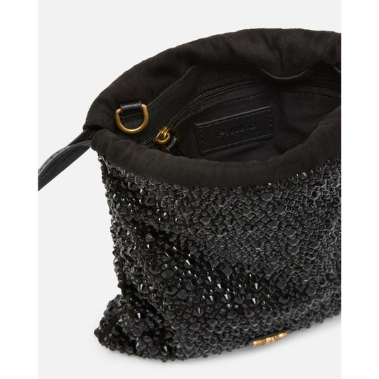 Bustina a spalla baby Slouchy Bag full strass