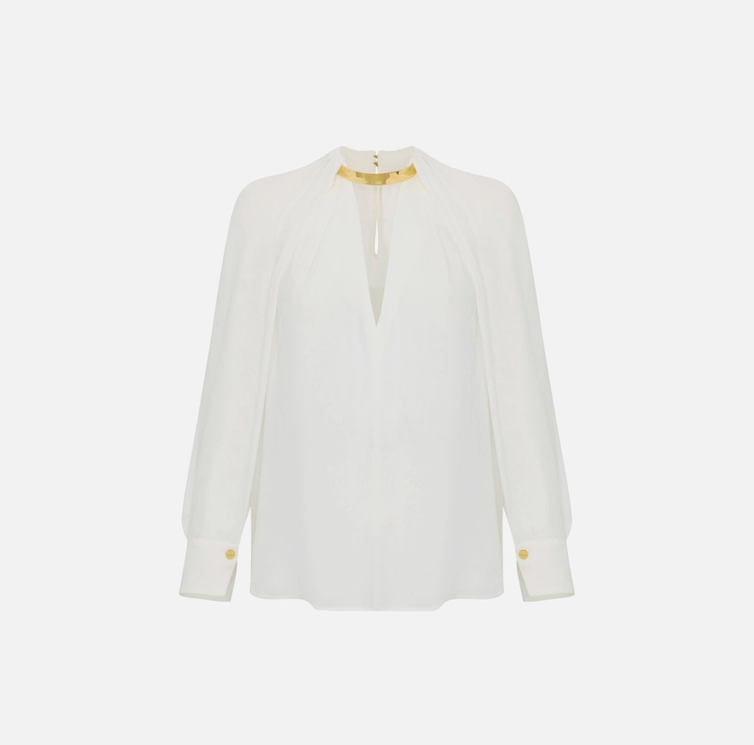 Blusa in georgette