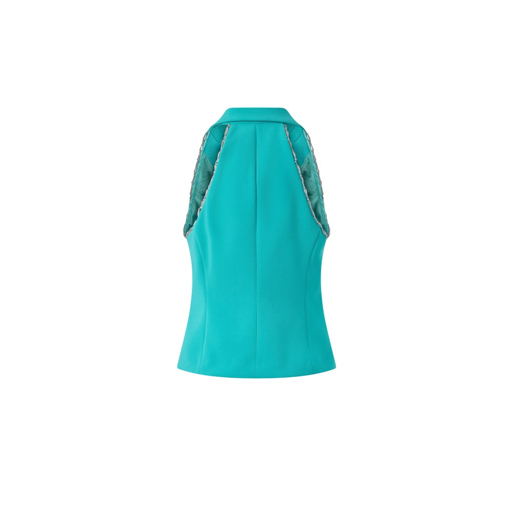 Gilet Canvas Tecnico con decoro