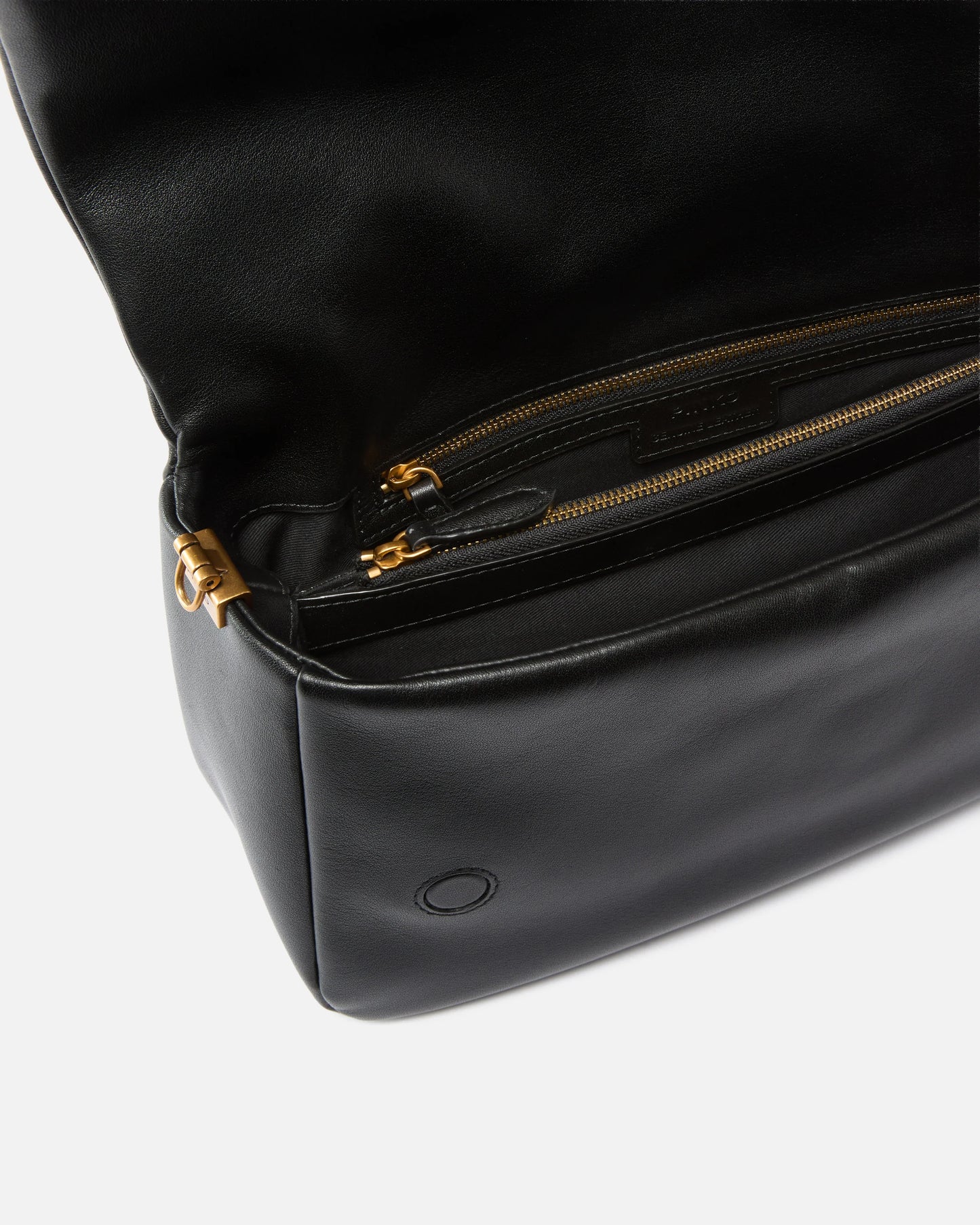 Borsa a tracolla media Love Bag Click Soft Horizontal Handle in pelle