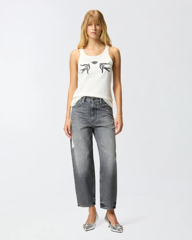 Jeans balloon in denim