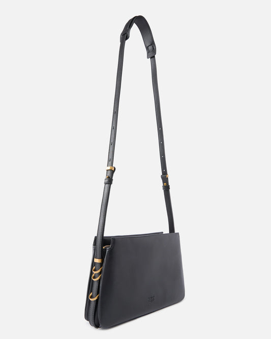 Borsa a tracolla Mini One, Two, Three Bag in pelle
