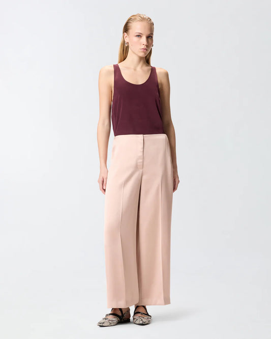 Limoncello pantalone in satin