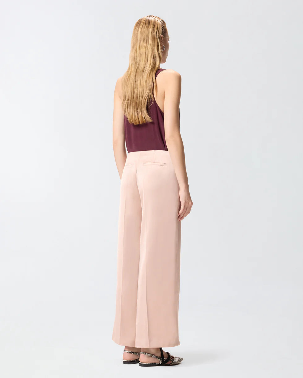 Limoncello pantalone in satin