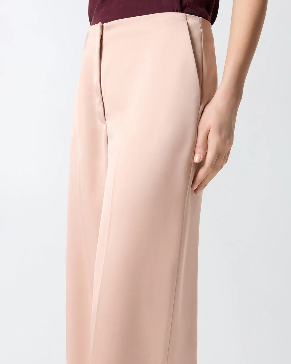 Limoncello pantalone in satin