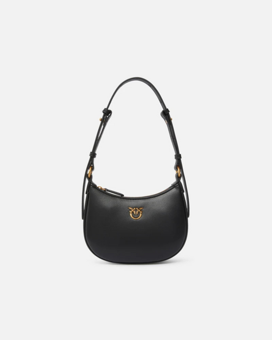 Baby borsa a spalla Half Moon in pelle
