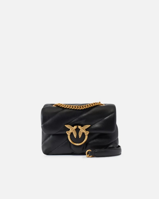 PINKO - Mini borsa a tracolla Love Bag Puff nappa trapuntata