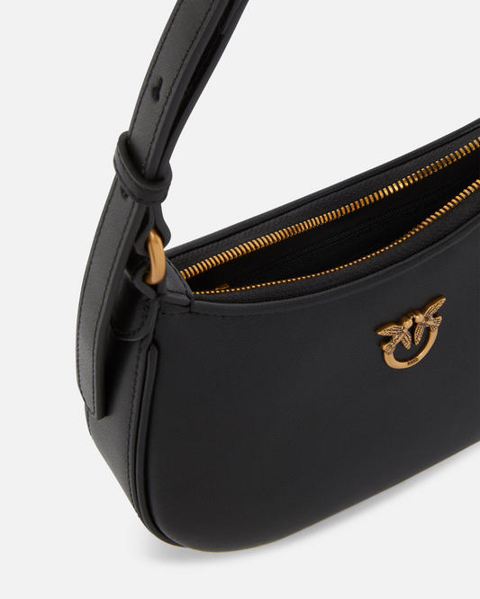 Baby borsa a spalla Half Moon in pelle