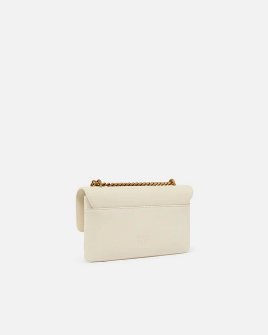 PINKO - Borsa piccola a tracolla Love Bag in pelle morbida