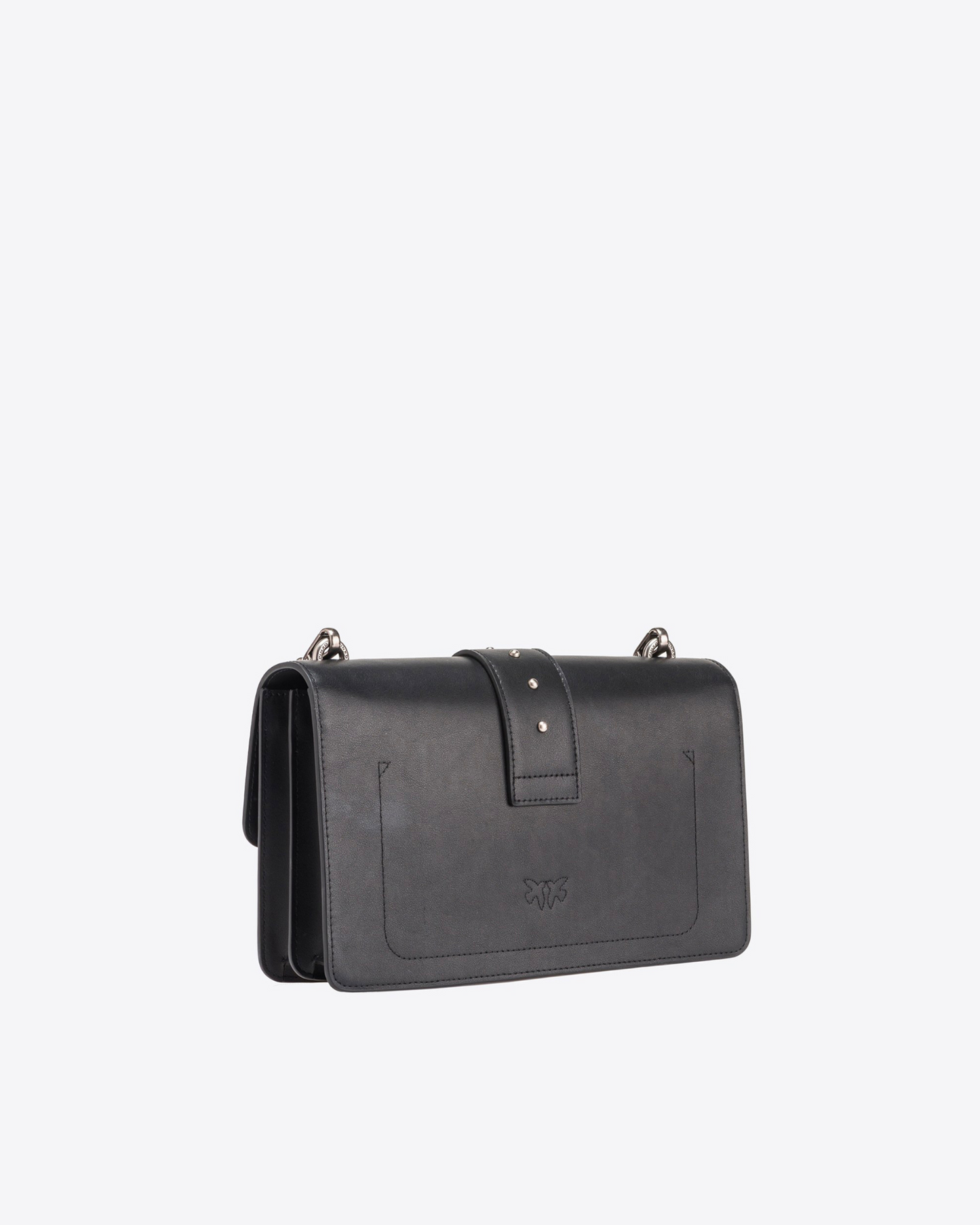 PINKO - Borsa con tracolla rimovibile icona Love Bag in pelle