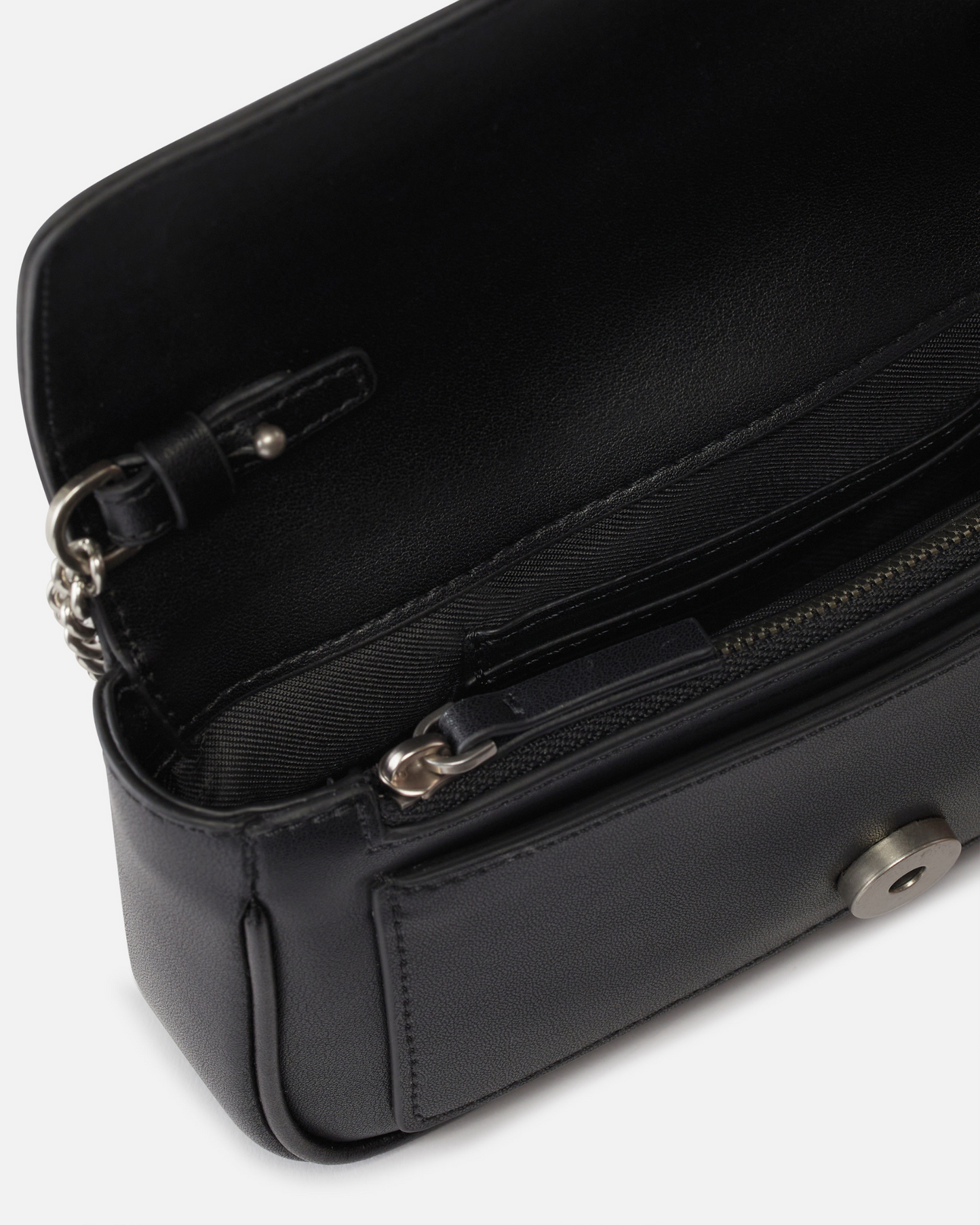 PINKO - Borsetta pochette Love Bag in pelle con tracolla sottile