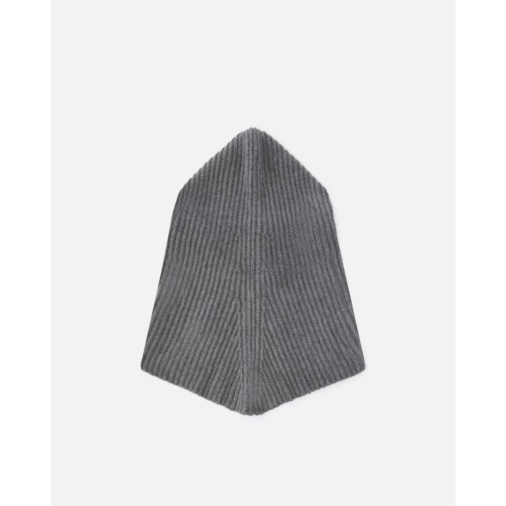 Balaclava a costine con coulisse
