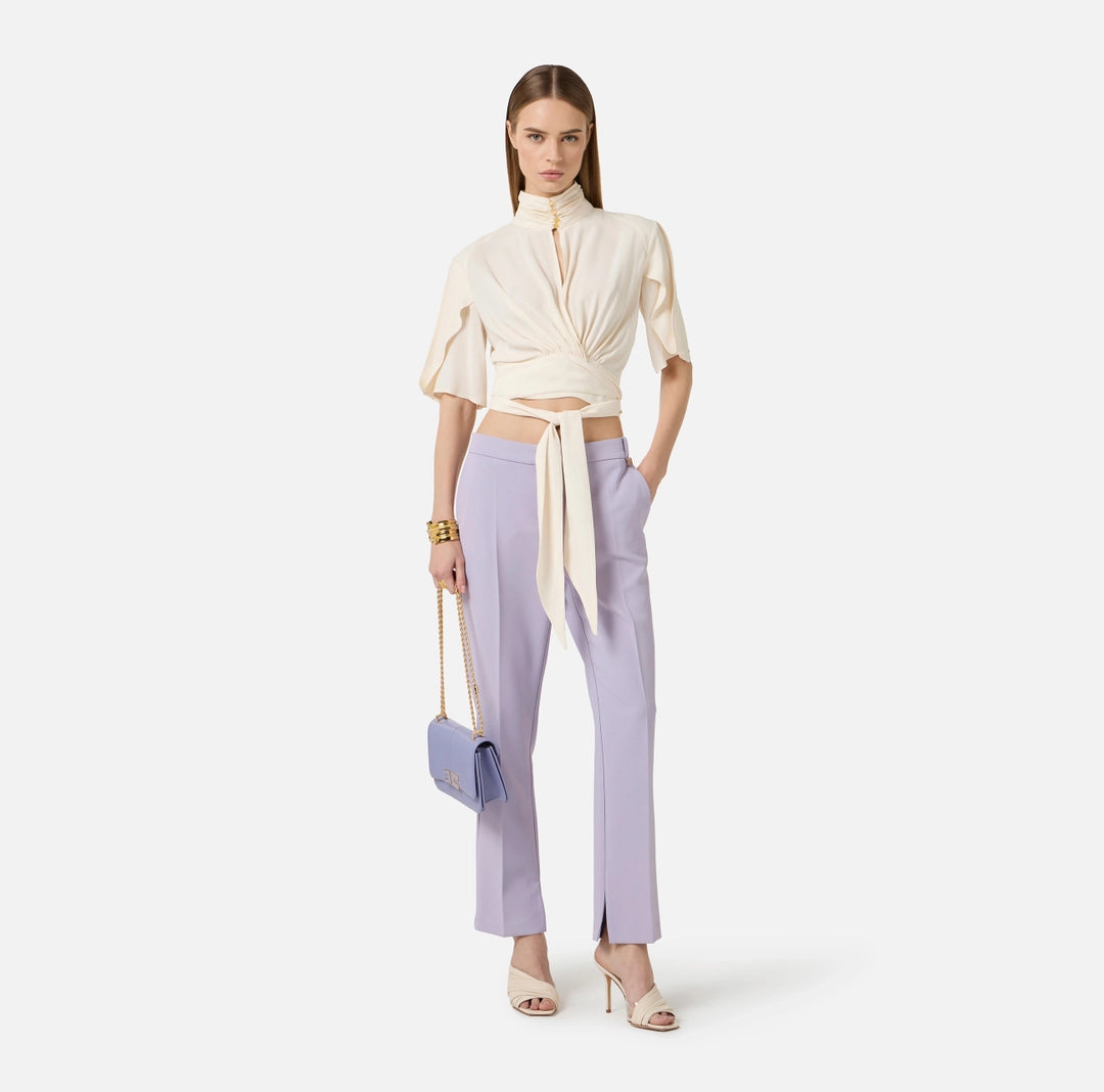 Blusa in georgette
