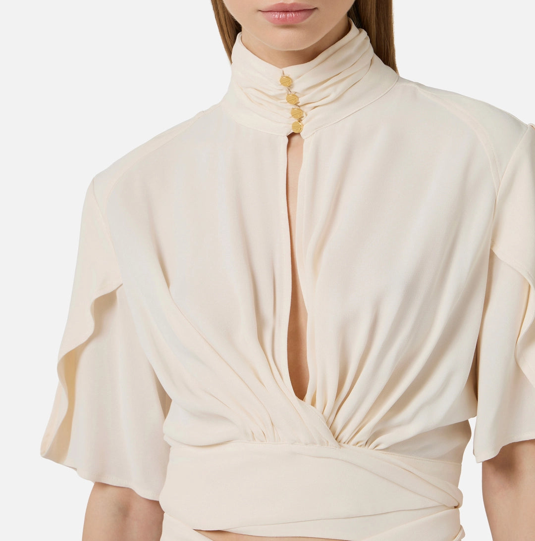 Blusa in georgette