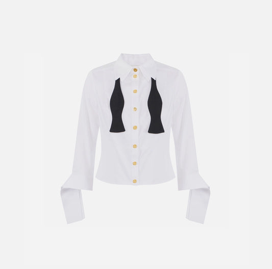 Camicia in popeline di cotone