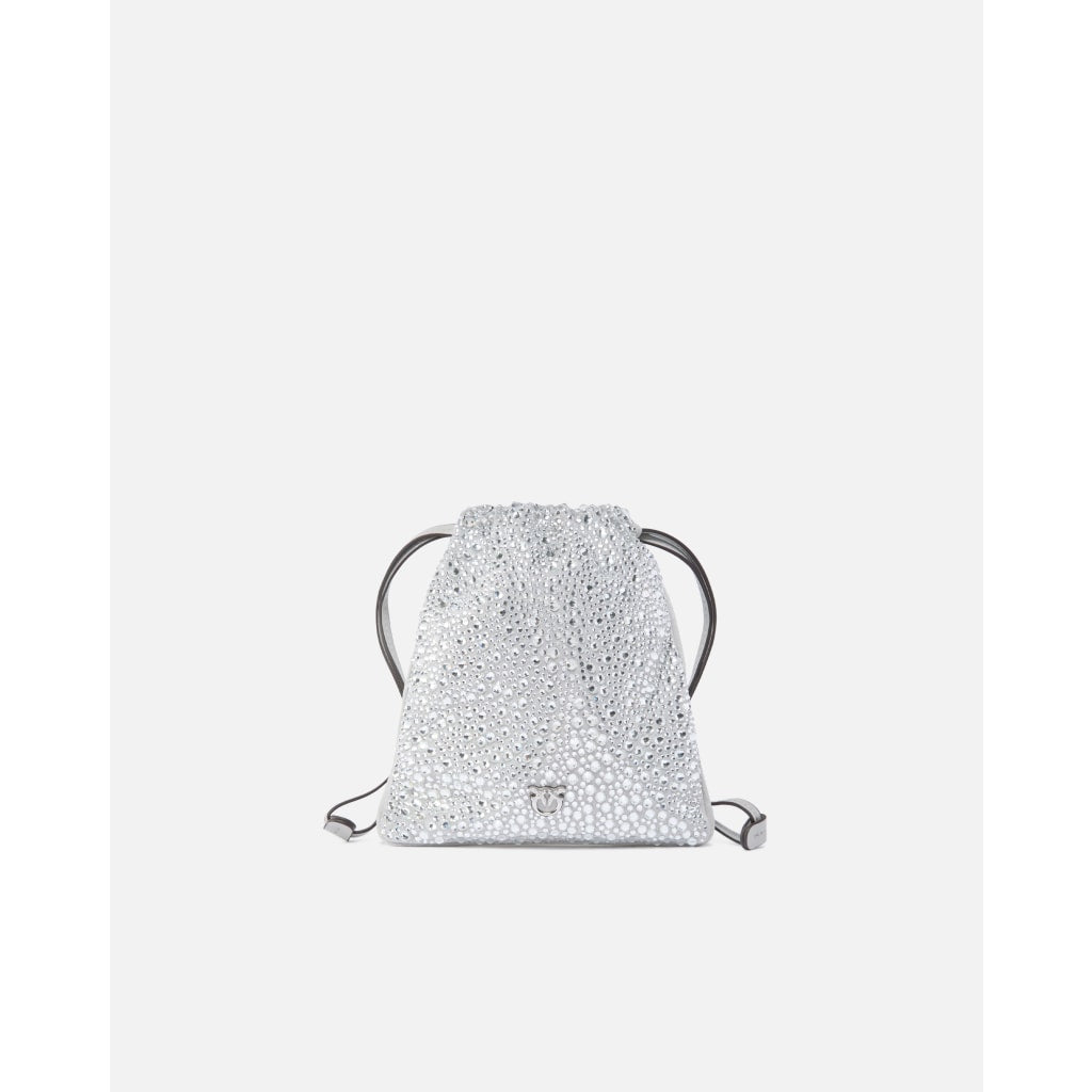 Bustina a spalla baby Slouchy Bag full strass