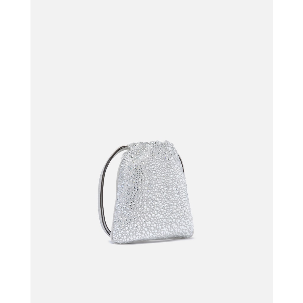 Bustina a spalla baby Slouchy Bag full strass