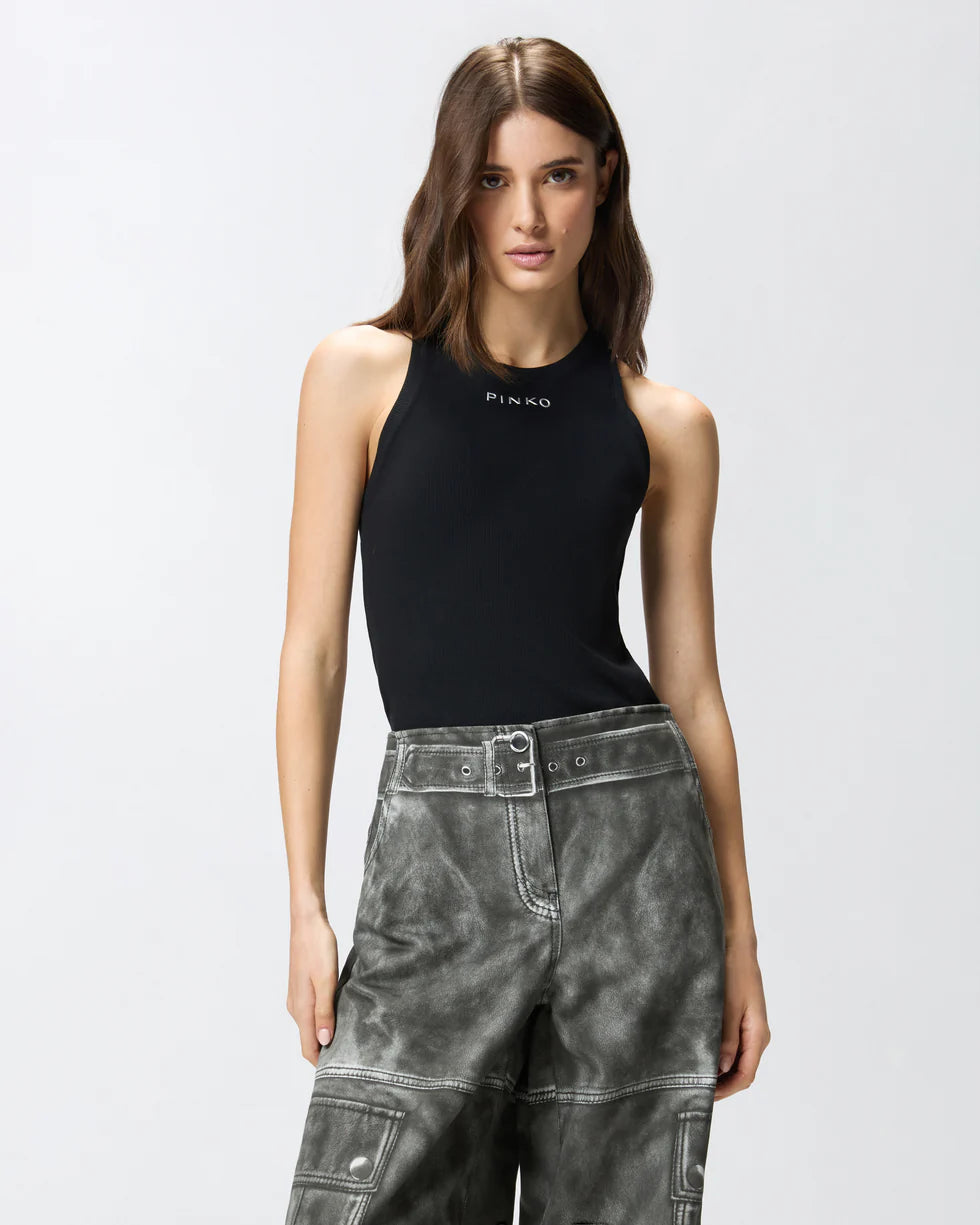 Tank top a costine