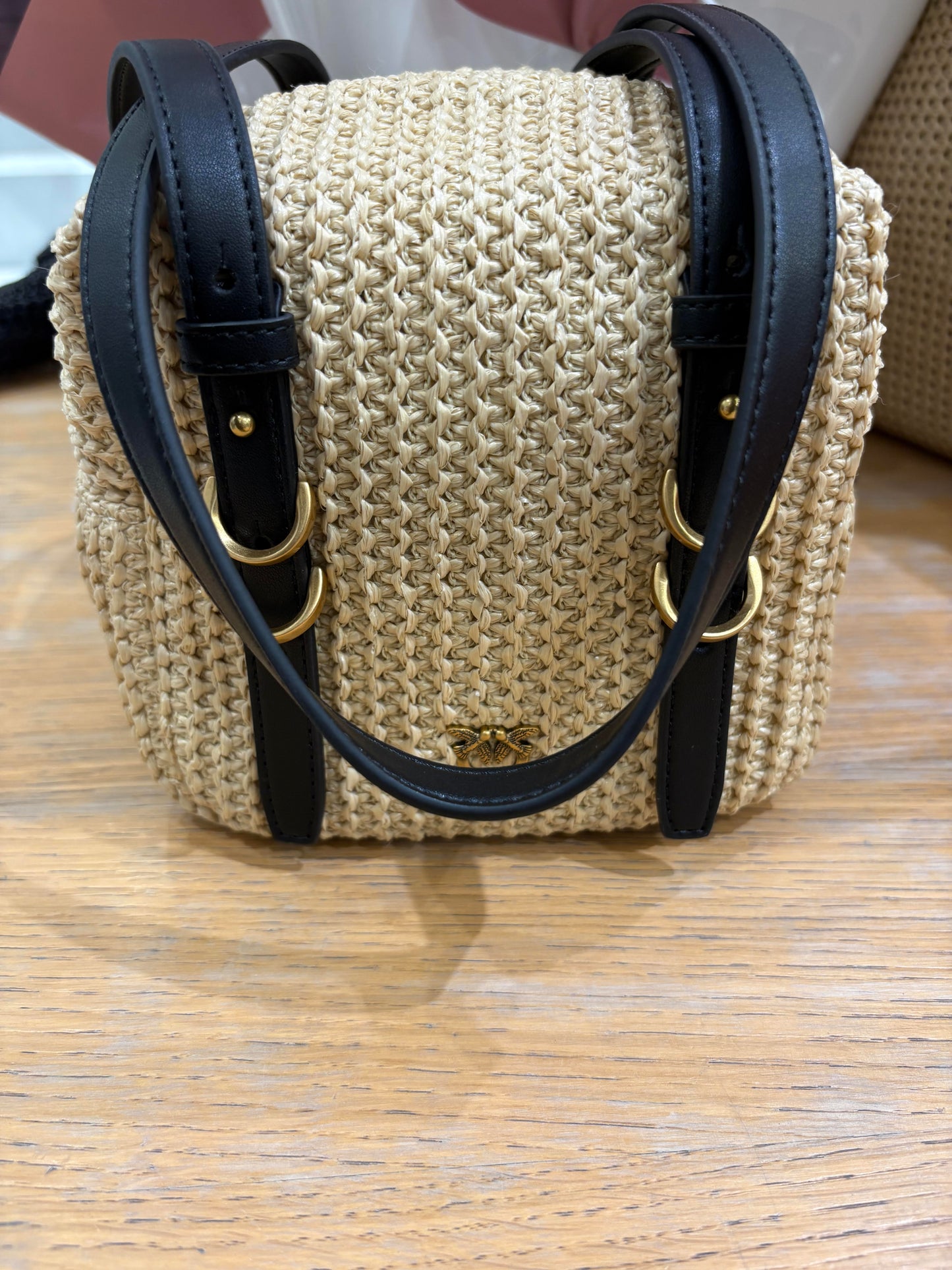 Cubo in raffia