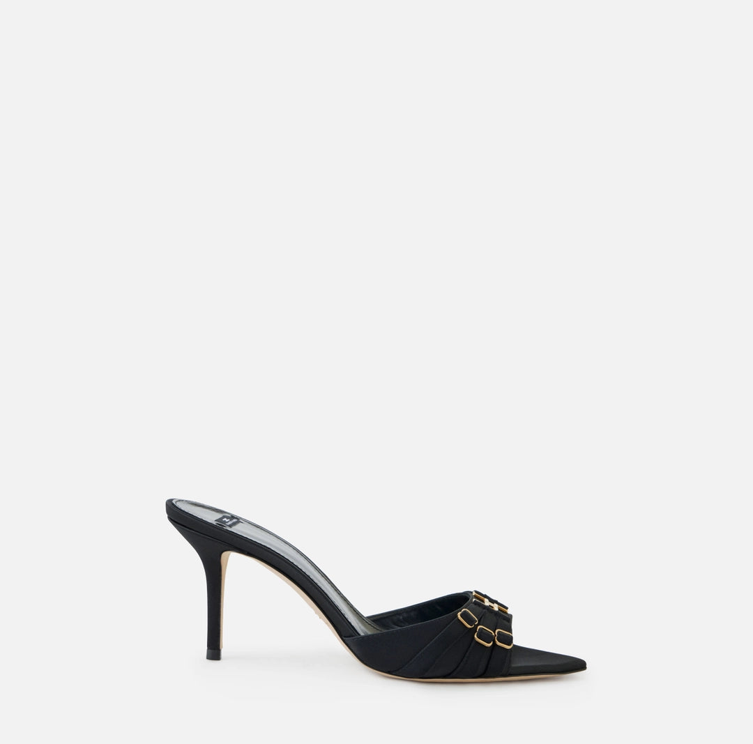 Mules in pelle