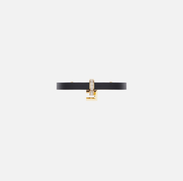 Choker con logo gioiello