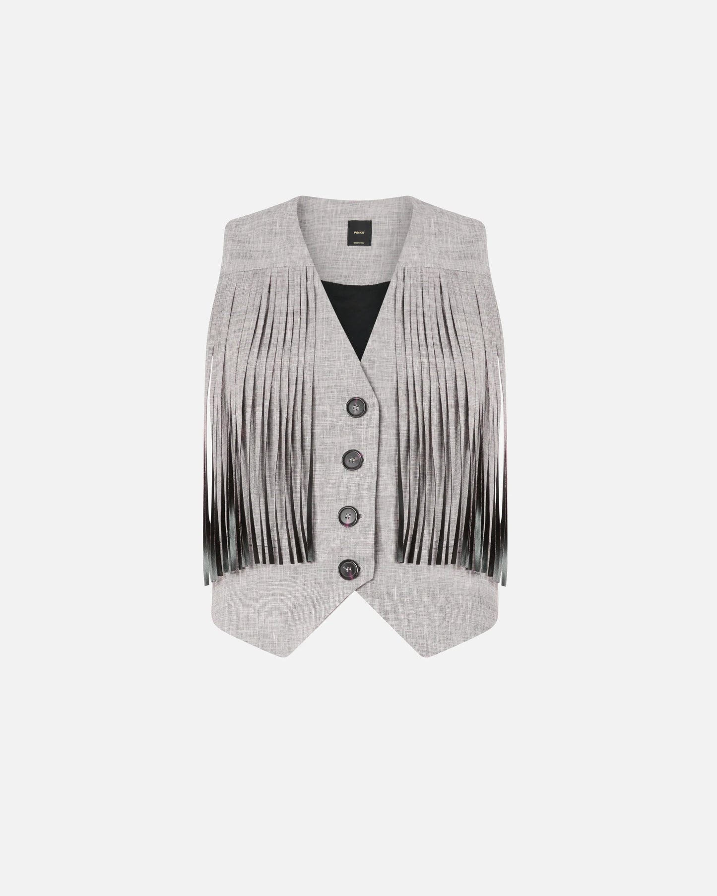 Gilet con frange