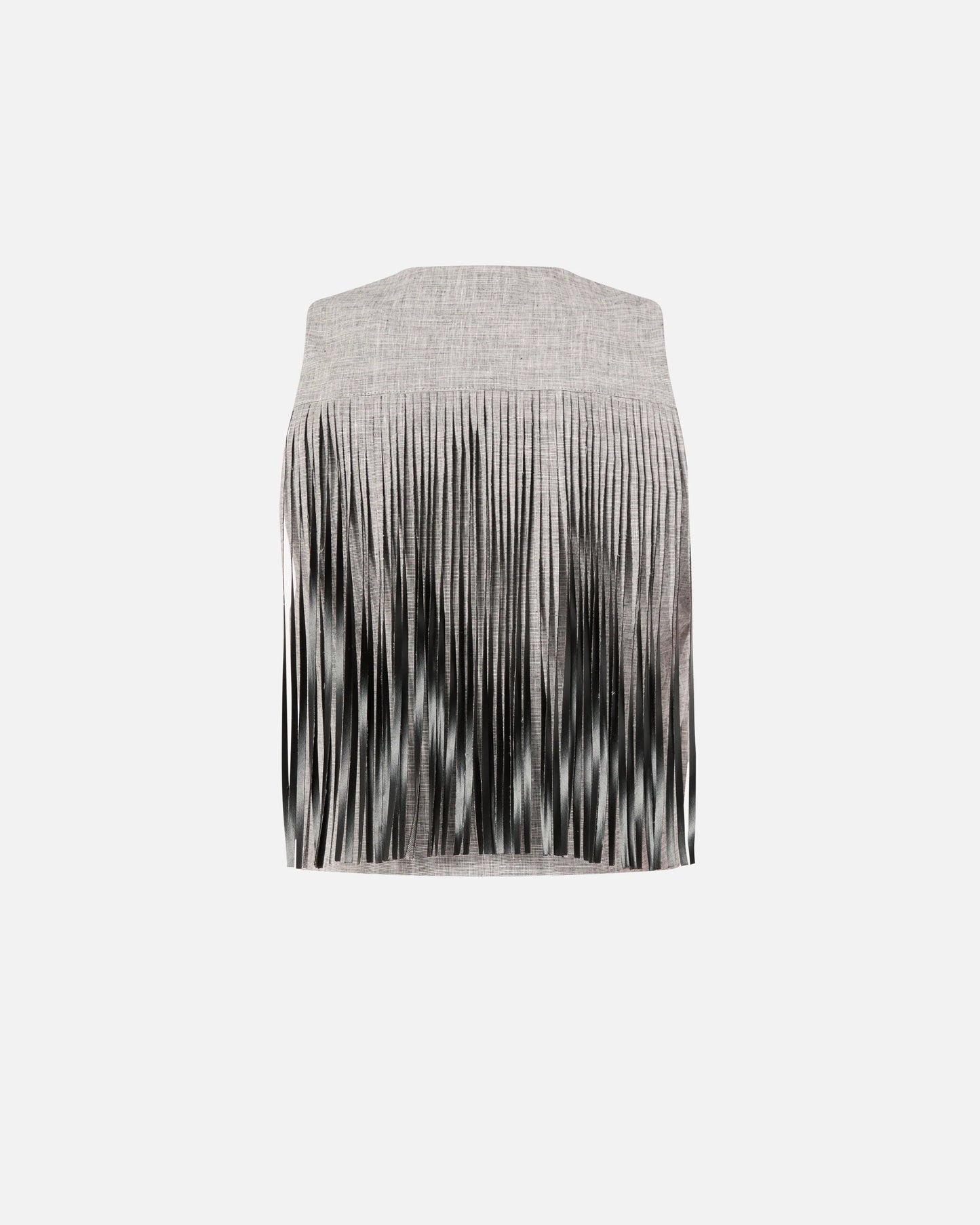 Gilet con frange