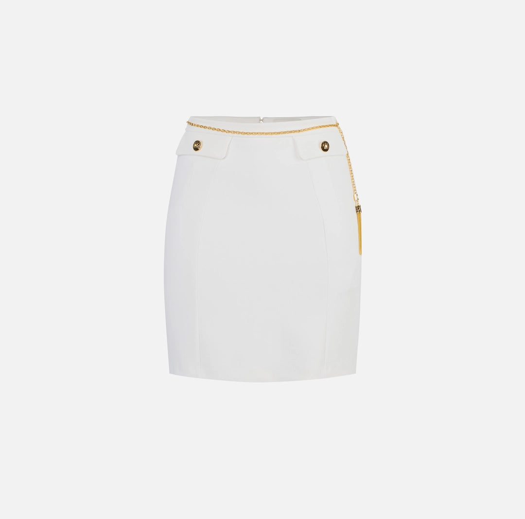 Gonna in doppio crepe