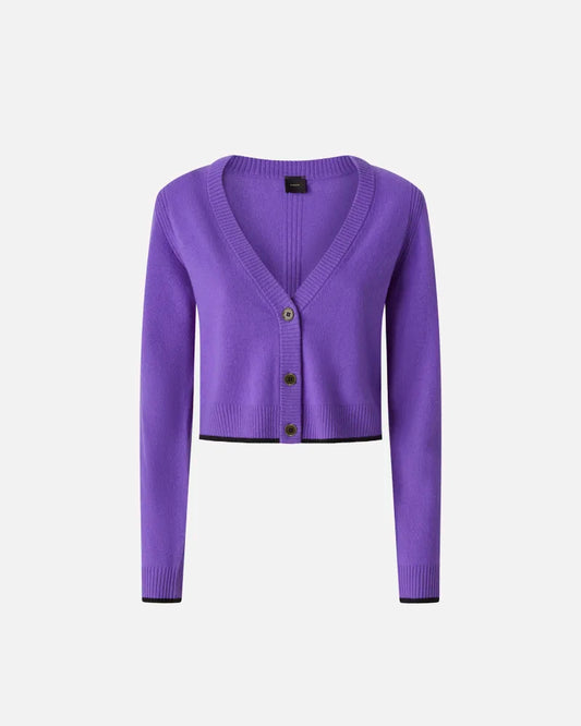Cardigan con scollo a V