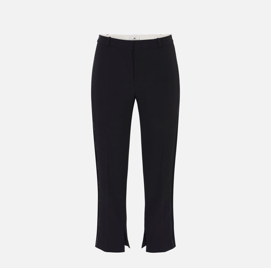 Pantaloni in crepe