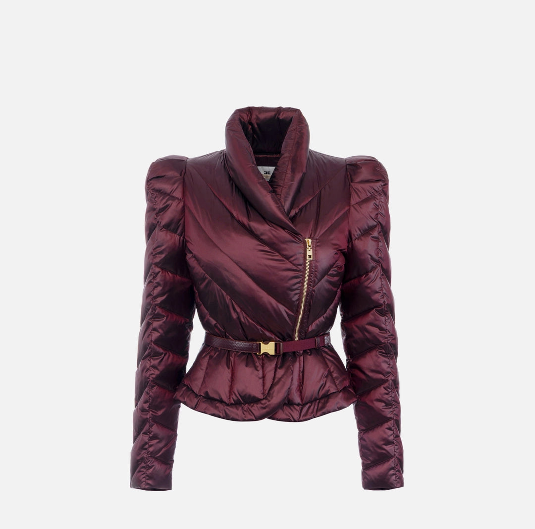 Piumino in tessuto vela