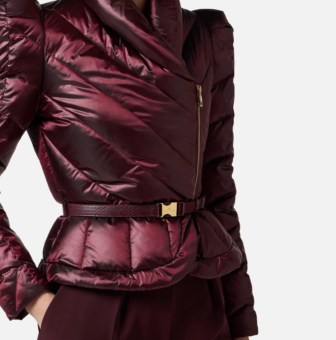 Piumino in tessuto vela