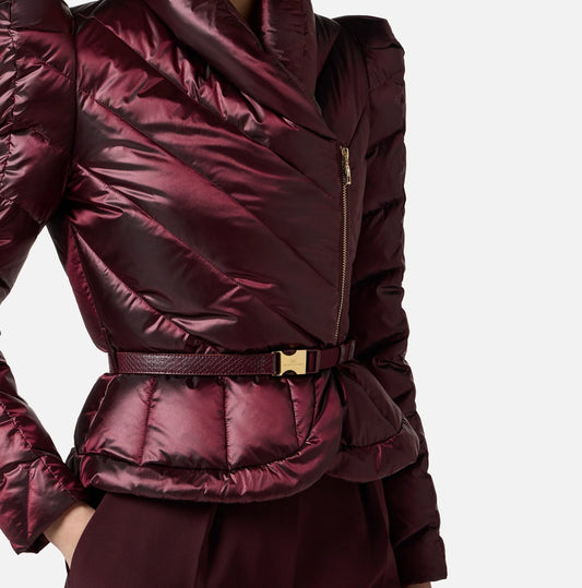 Piumino in tessuto vela