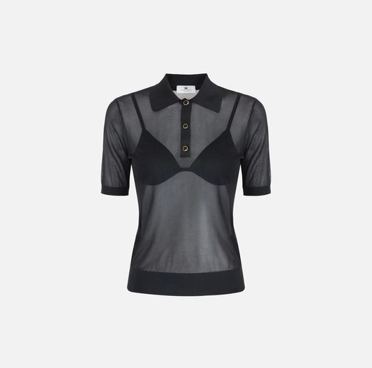 Polo in nylon con reggiseno